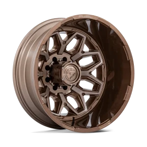 Fuel – D876 FLUX DUALLY – Bronze – 20″x8.25″ 104mm – All weather Wheels – D876208272